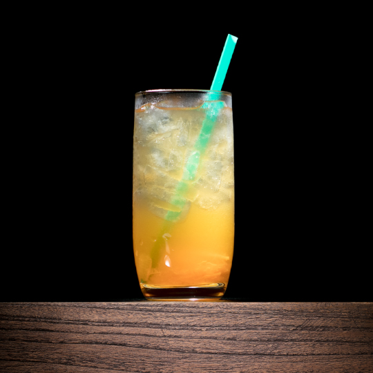 Iced Black Tea with Ruby Grapefruit and Honey