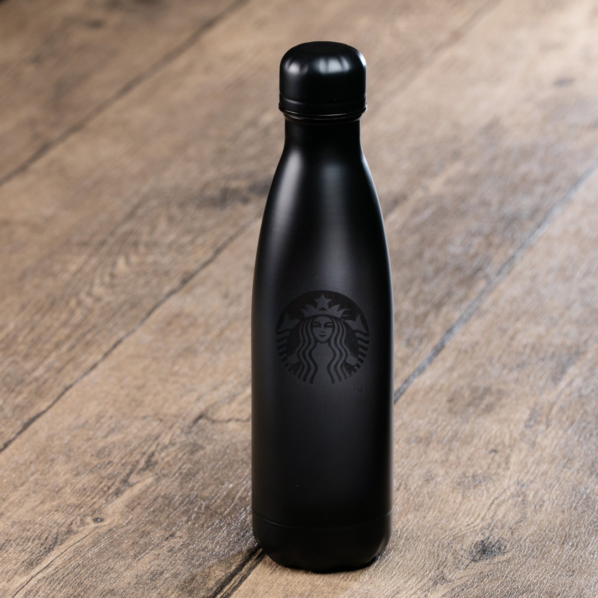 17oz S’well + Starbucks®啞黑色不鏽鋼保溫瓶