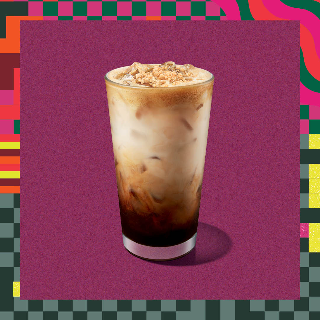 Starbucks Reserve™ 岩鹽焦糖燕麥奶冰搖特濃咖啡