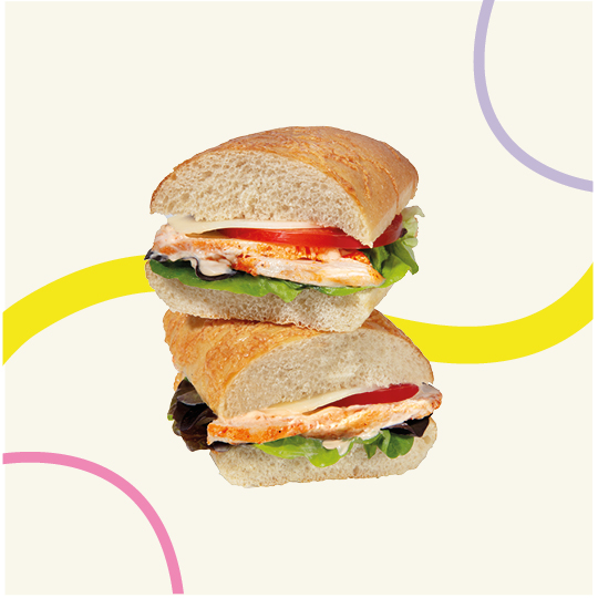 Buffalo Chicken Cheese Ciabatta