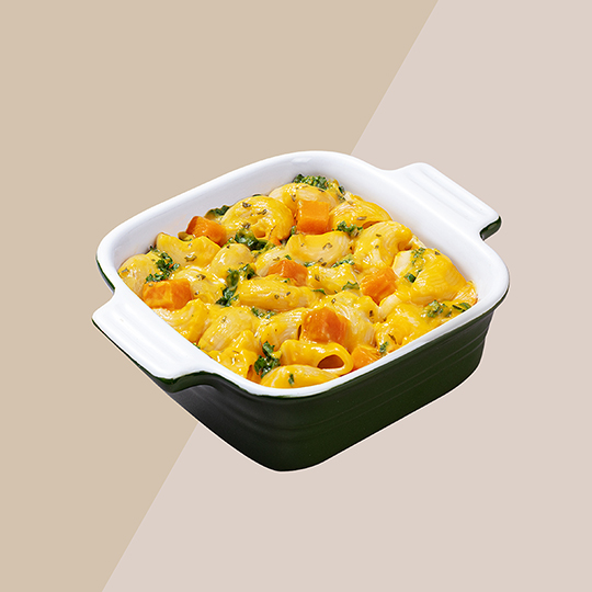 Butternut Squash Kale Rigatoni