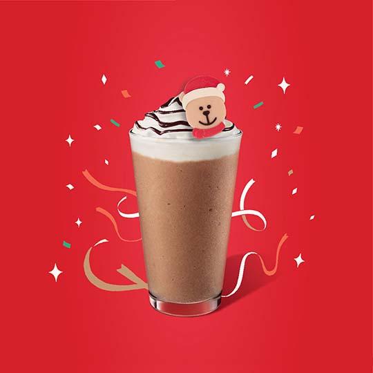 Holiday Bearista Chocolate Cream Frappuccino®-Tall-Cold