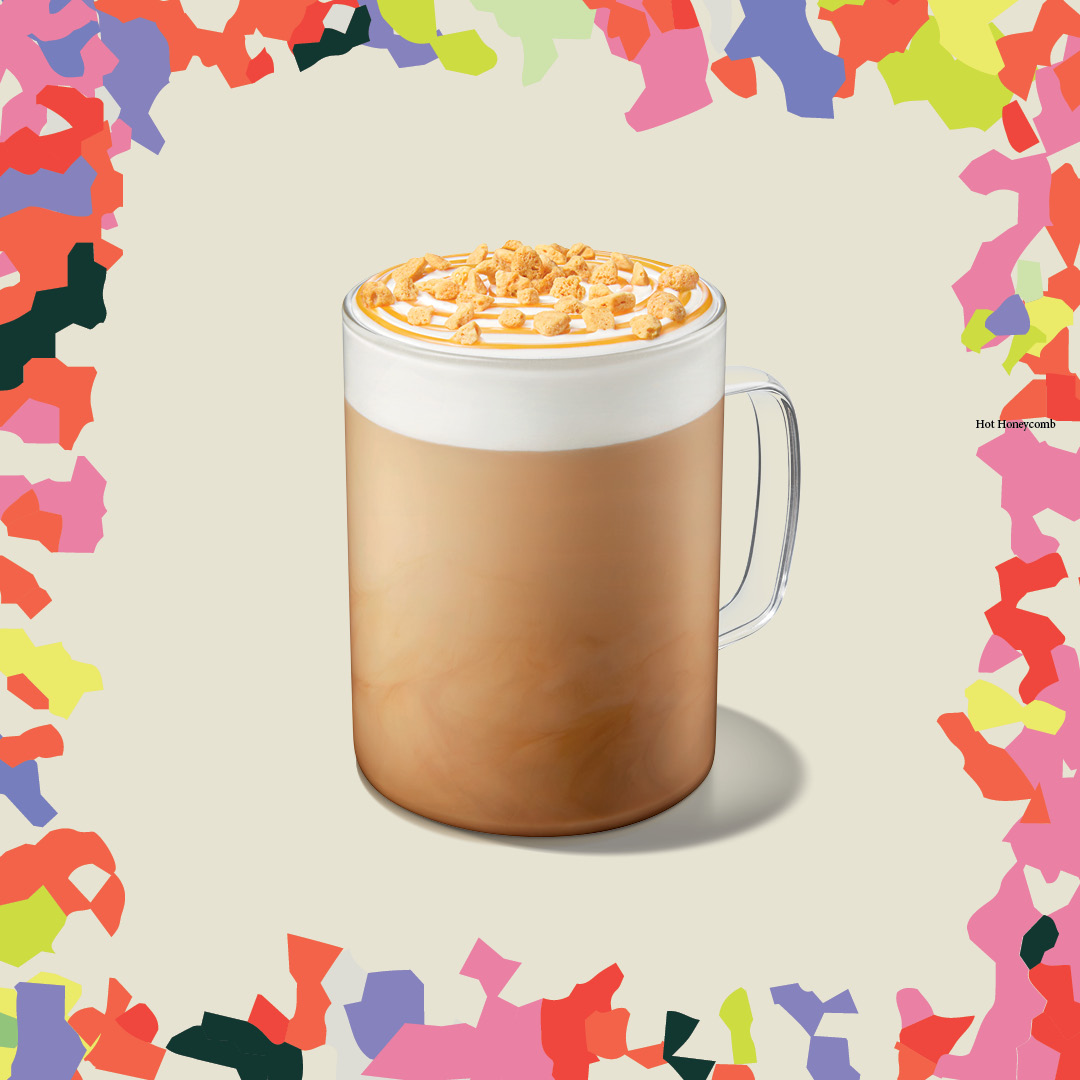 Honeycomb Salted Caramel Oatmilk Latte