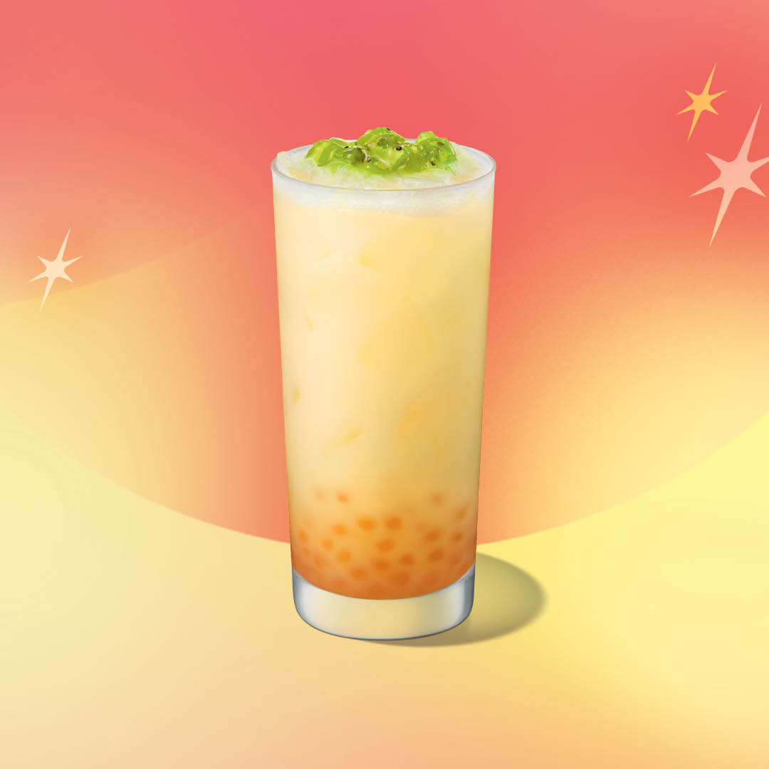 Passion Pop Drink With Kiwi Passionfruit Starbucks Refreshers™ Beverage​  (made with coconutmilk)