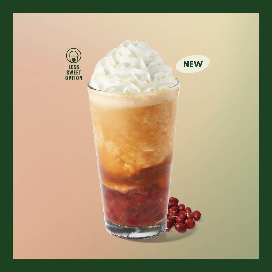 Classic Yuen Yeung Frappuccino (with red bean)​® Blended Beverag
