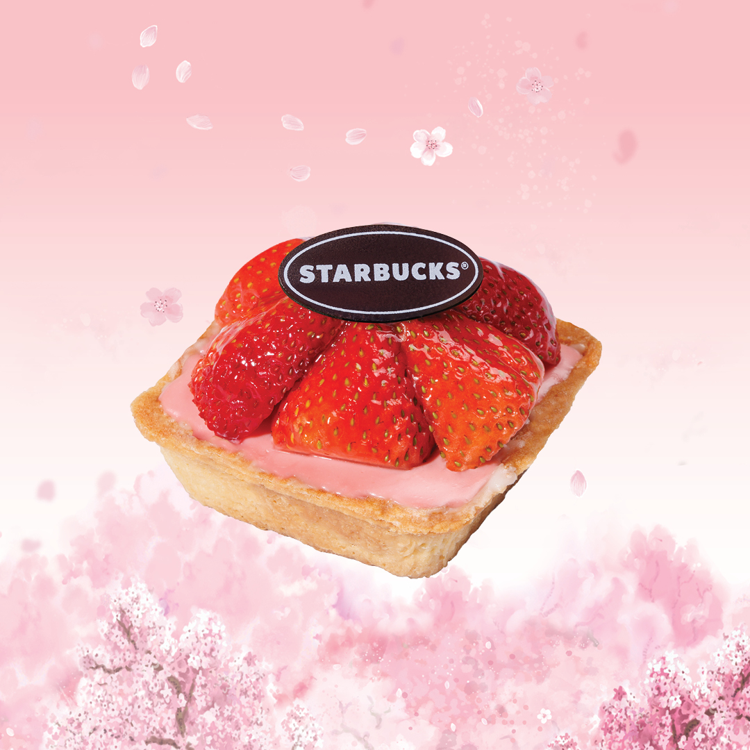 Strawberry Blossom Tart