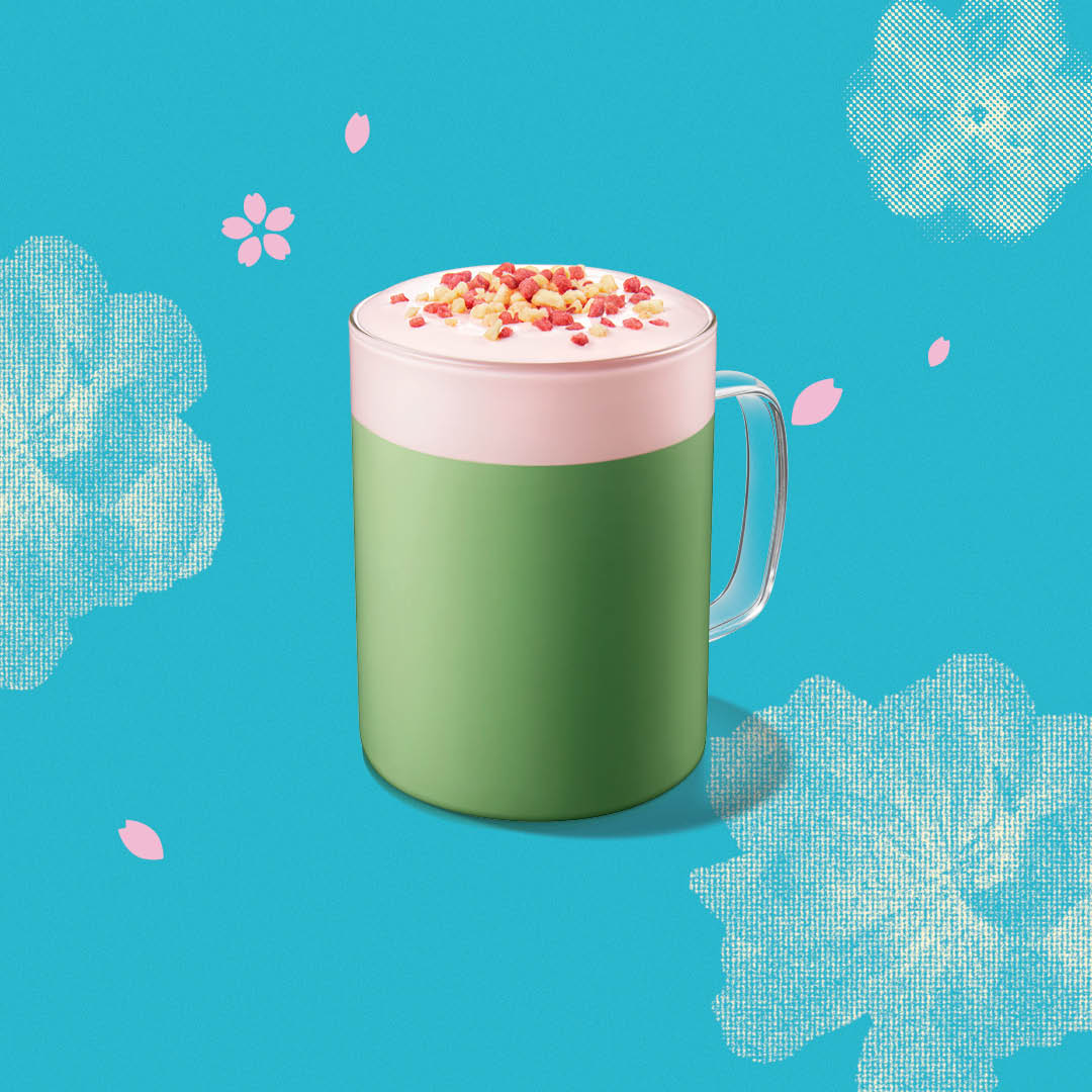 Strawberry Pie Pure Matcha Latte​