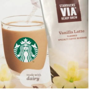 Starbucks Vanilla Latte VIA WEB