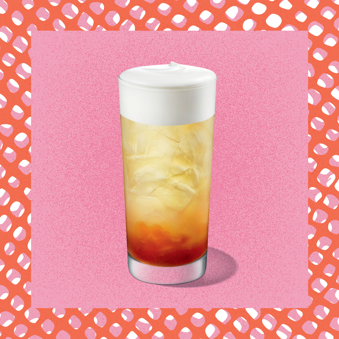 Okayama Peach Apple Starbucks M:LK Cream Oolong 