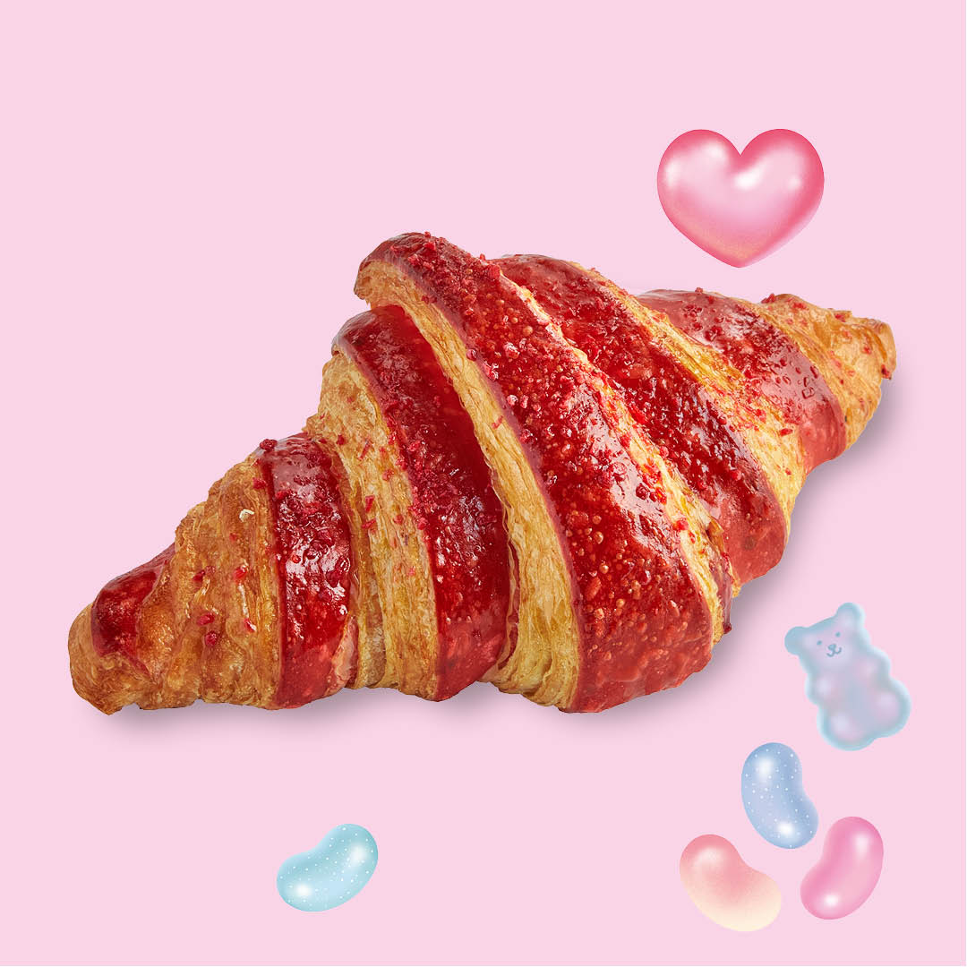 Raspberry Croissant​